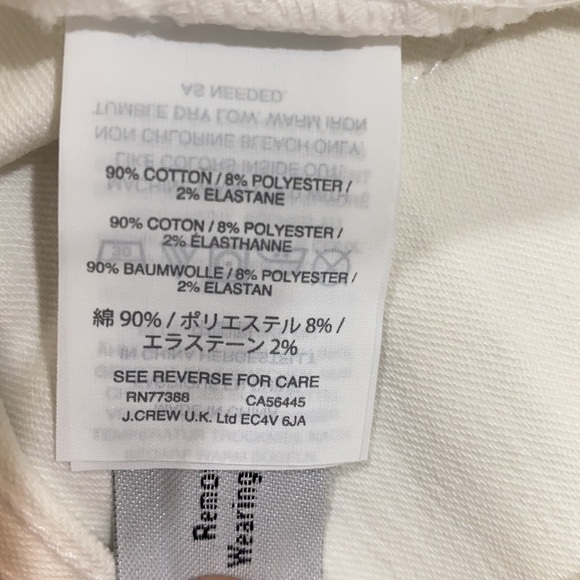 J Crew Crewcuts Stretch Toothpick Jeans size 12 - Picture 5 of 8